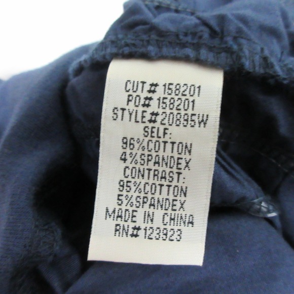 IXVI Wearables Womens Navy Blue Ruched A Line Knee Length Skirt Size M Lagenlook - Picture 7 of 8